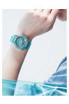 CASIO G-SHOCK Chronograph Turquoise Rubber Strap