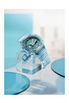 CASIO G-SHOCK Chronograph Turquoise Rubber Strap