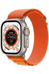 Apple Watch Ultra GPS + Cellular 49mm with Orange Alpine Loop - Small