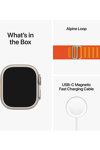 Apple Watch Ultra GPS + Cellular 49mm with Orange Alpine Loop - Small