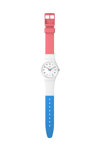 SWATCH Gent Biosourced Gent In The Block Multicolor Silicone Strap