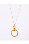 Gold plated Sterling Silver Necklace by KIKI Ruffles Collection