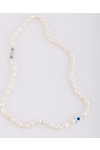 Fresh Water Pearl Necklace With a Silver Clasp by SAVVIDIS