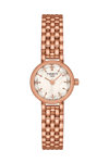 TISSOT T-Lady Lovely Round Rose Gold Stainless Steel Bracelet