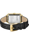 CLUSE Fluette Black Leather Strap