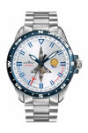 PATROUILLE DE FRANCE Athos 8 Automatic Silver Stainless Steel Bracelet