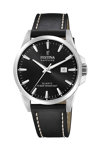 FESTINA Black Leather Strap