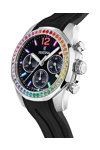 FESTINA Zircons Chronograph Black Rubber Strap