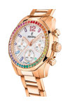 FESTINA Zircons Chronograph Rose Gold Stainless Steel Bracelet