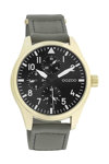 OOZOO Timepieces Khaki Synthetic Strap