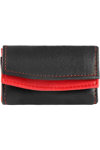 Ladies Black-Red Leather Wallet