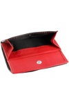 Ladies Black-Red Leather Wallet