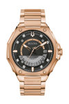 BULOVA Precisionist X Diamonds Chronograph Rose Gold Stainless Steel Bracelet