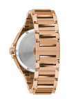 BULOVA Precisionist X Diamonds Chronograph Rose Gold Stainless Steel Bracelet