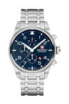 SWISS MILITARY HANOWA Thunderbolt Chronograph Silver Stainless Steel Bracelet