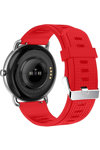 DAS.4 SG65 Smartwatch Red Silicone Strap