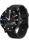 DAS.4 SU10 Smartwatch Chronograph Black Silicone Strap