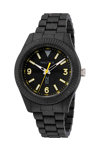 NAUTICA N83 Mercury Bay Black Plastic Strap