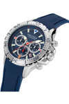 NAUTICA NST Chronograph Blue Silicone Strap