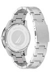 NAUTICA Pacific Beach Silver Stainless Steel Bracelet