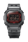 CASIO G-SHOCK Smartwatch Chronograph Grey Rubber Strap