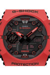 CASIO G-SHOCK Smartwatch Chronograph Red Rubber Strap