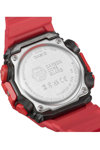 CASIO G-SHOCK Smartwatch Chronograph Red Rubber Strap