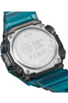 CASIO G-SHOCK Smartwatch Chronograph Turquoise Rubber Strap