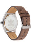 ADIDAS ORIGINALS Code Four Brown Leather Strap