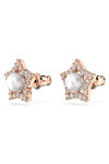 SWAROVSKI White Stella Star stud earrings