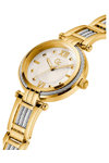 GUESS Collection Cable Bijou Two Tone Stainless Steel Bracelet