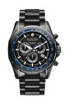 ROAMER Rockshell Mark III Chronograph Black Stainless Steel Bracelet