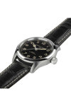 HAMILTON Khaki Field Murph Automatic Black Leather Strap