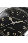 HAMILTON Khaki Field Murph Automatic Black Leather Strap