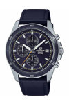 CASIO Edifice Chronograph Blue Leather Strap