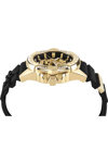 PHILIPP PLEIN The Skull Crystals Black Rubber Strap