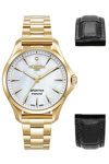 ROAMER Sportiva Diamonds Gold Stainless Steel Bracelet Gift Set