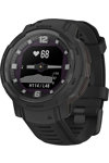 GARMIN Instinct Crossover Solar Tactical Black Silicone Strap