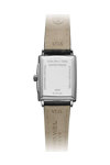 RAYMOND WEIL Toccata Diamonds Black Leather Strap