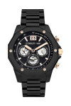 CERRUTI Molveno Chronograph Black Stainless Steel Bracelet