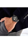 CERRUTI Molveno Chronograph Black Stainless Steel Bracelet