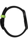 SWATCH Skin Irony Brushed Green Black Rubber Strap