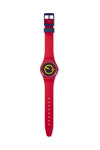 SWATCH Swatch Concentric Red Red Silicone Strap