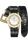 RADO Captain Cook x Marina Hoermanseder Heartbeat Gold Stainless Steel Bracelet (R32117708)