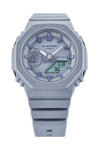 G-SHOCK Dual Time Chronograph Light Blue Rubber Strap