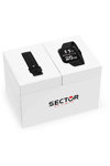 SECTOR S03 Pro Light Smartwatch Black Stainless Steel Bracelet Gift Set