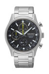 SEIKO Urban Sports Chronograph Silver Stainless Steel Bracelet