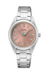 SEIKO Essential Time Silver Stainless Steel Bracelet