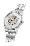 LUCIEN ROCHAT Iconic Automatic Silver Stainless Steel Bracelet Gift Set