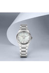 LUCIEN ROCHAT Avenue Diamonds Silver Stainless Steel Bracelet